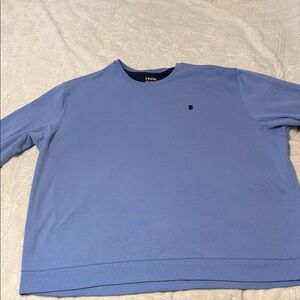 Izod Men's Light Blue Crewneck Sweater 4xlt like new in excellent condition